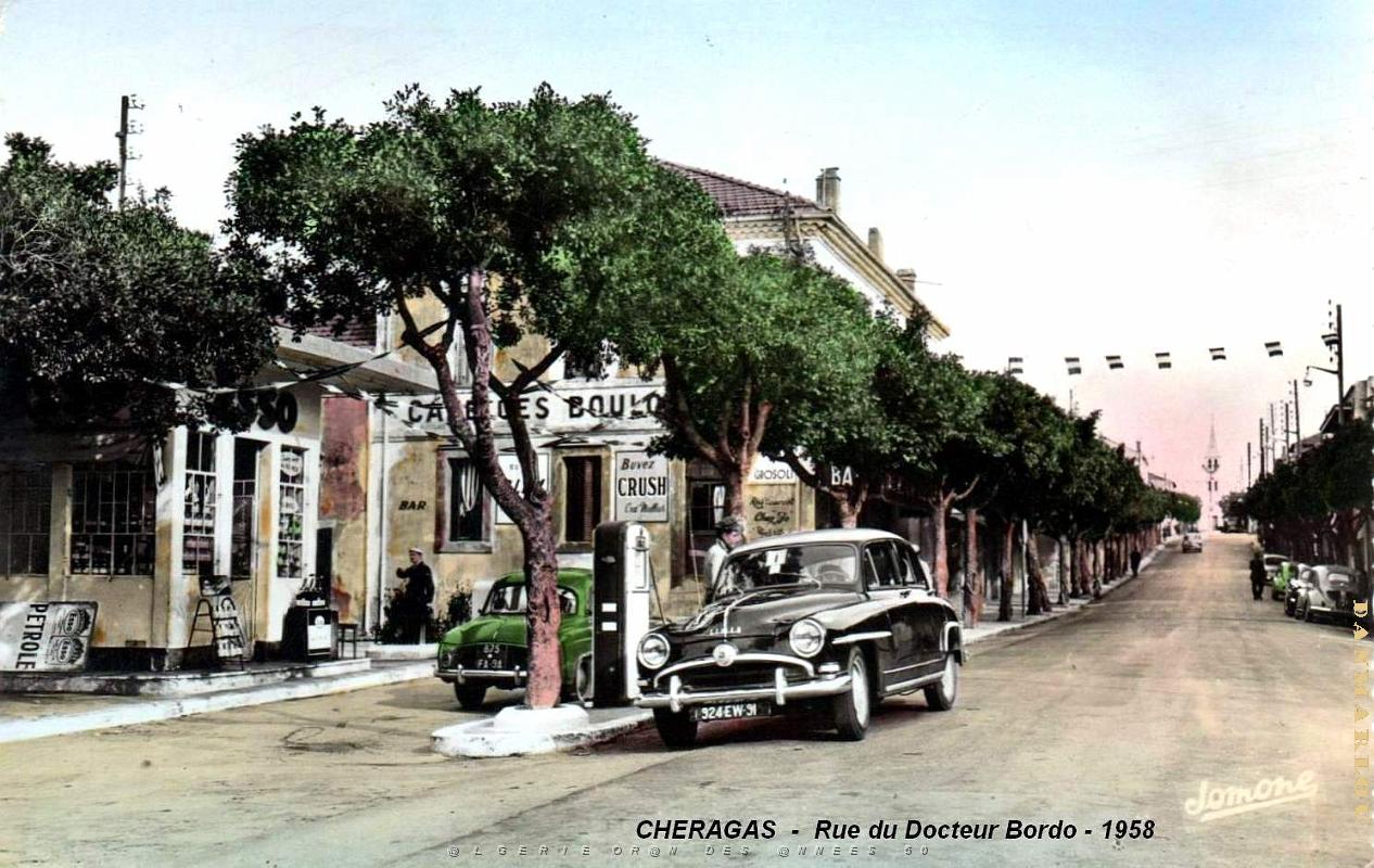Cheragas - Rue Docteur Bordo - 1958.jpg